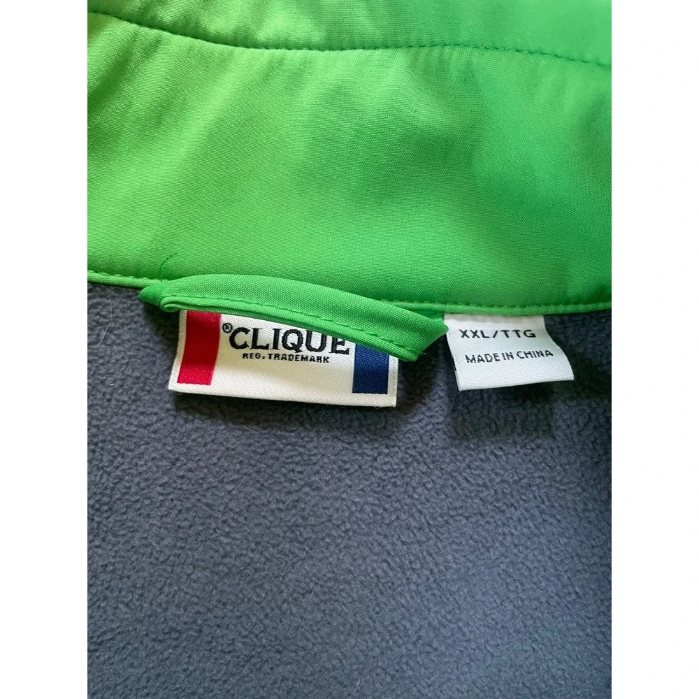 Clique Mens 2XL Softshell Jacket Green Pinewild Country Club Logo Pinehurst‎ NC
